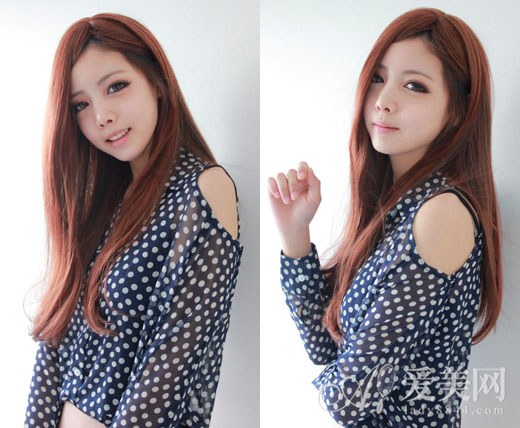 <em>直发发型设计</em>攻略 流行染发是关键_时尚频道_