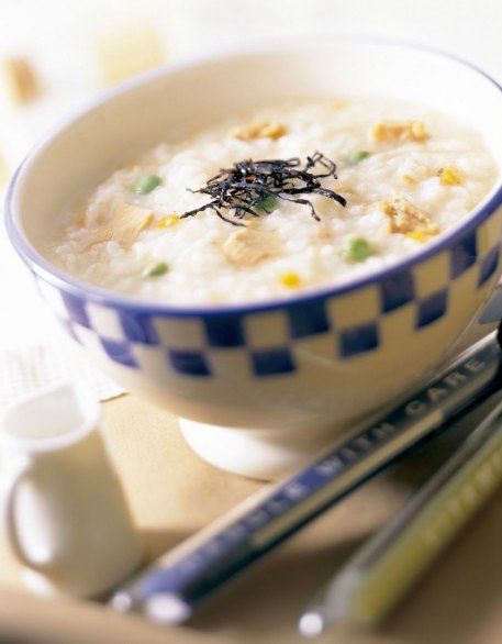 　　中国：米粥
