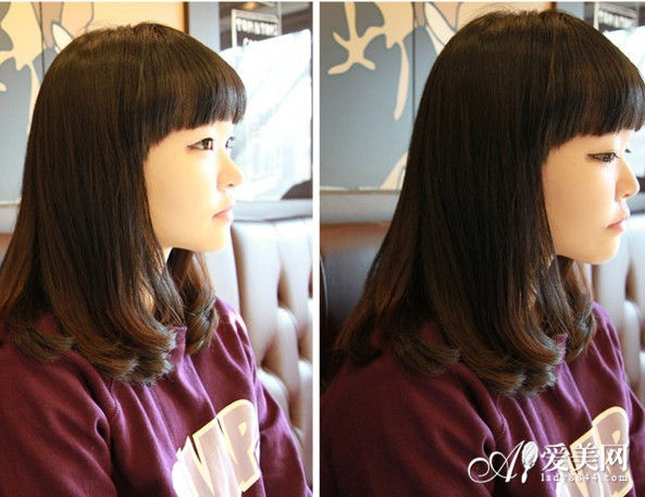 渐变色染色发型大流行 2015韩国女生渐变色染