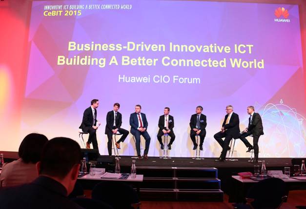 华为于CeBIT 2015举办CIO论坛: 业务驱动创新