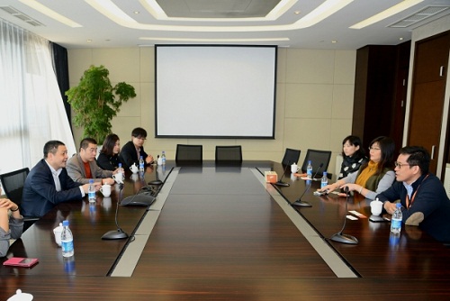 双汇高管刘金涛前往杭州阿里巴巴集团总部参观