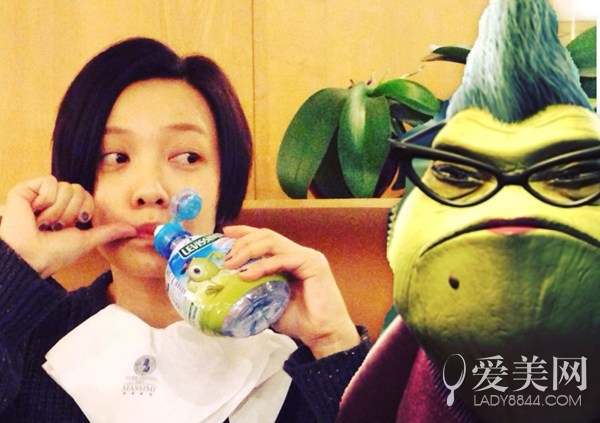  郭采洁素颜旧照呆萌开扒小时代女主素颜真容