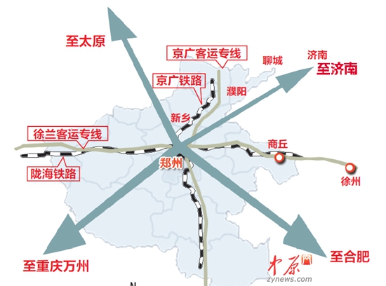 郑济高铁路线确定 郑州到济南1个多小时(图)|郑