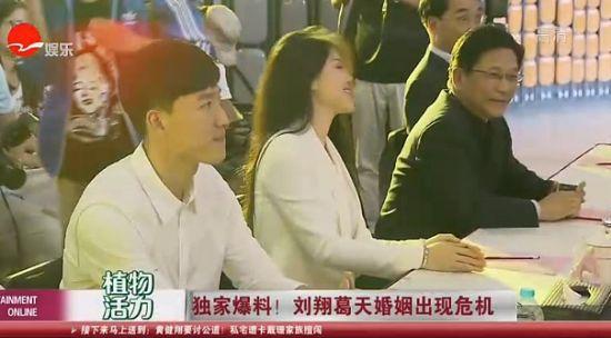 上海媒体曝刘翔葛天婚姻出现危机或已经离婚