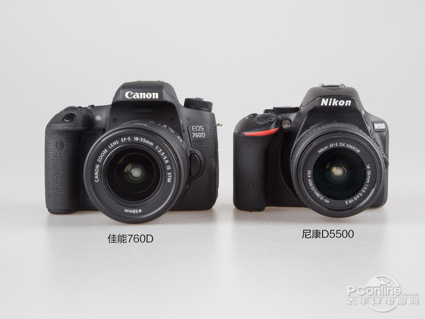 佳能760d/尼康d5500对比评测:定位有差异