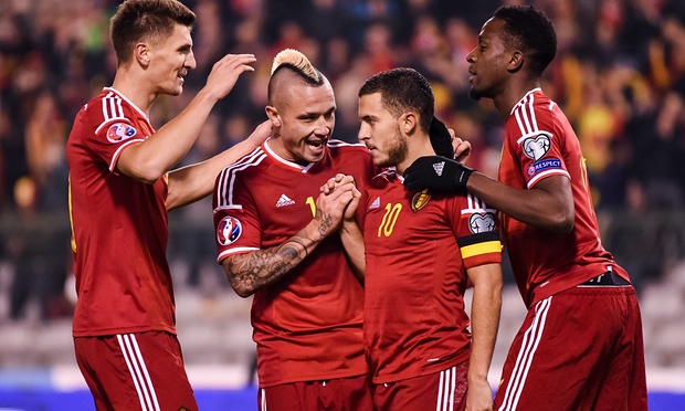 体育 北京时间10月14日凌晨,比利时国家队在欧洲杯预选赛最后一场比赛