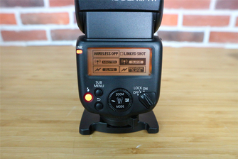 支持无线TTL引闪佳能430EX III-RT菜单