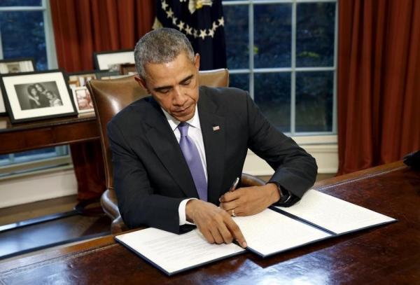 奥巴马签署制裁朝鲜法案|朝鲜|制裁_凤凰山东