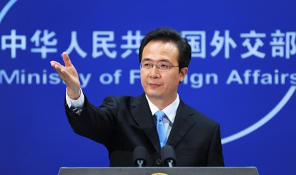 外交部发言人洪磊
