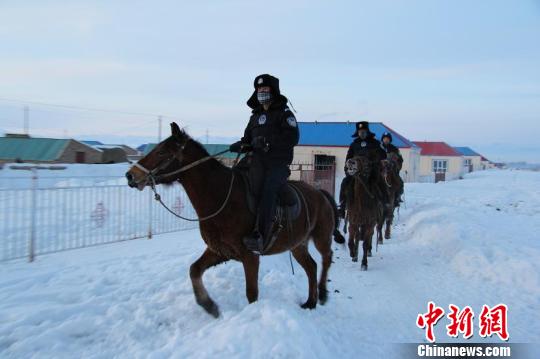 新疆昭苏组建边区骑巡队提升处置能力水平