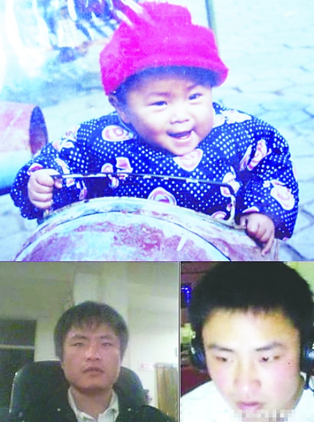 马少斐小时候和现在的照片 张群供图