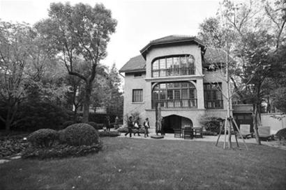 思南公馆有许多独立的花园别墅,环境优雅