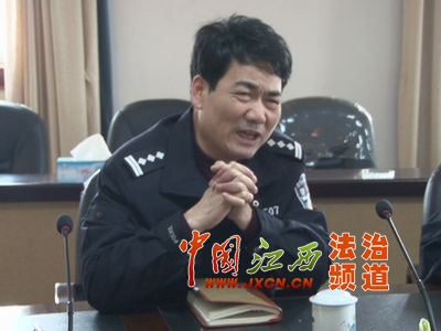 赣州市公安局交警支队荣兴国政委深入于都开展