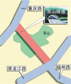 福州路打通工程及隧道效果图