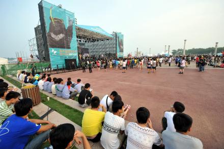 2012北京迷笛音乐节关注"pm2.5"