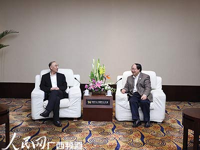 苏道俨在南宁会见中国国际税收研究会会长郝昭