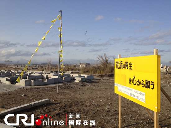 记日本大地震一周年:寄托希望的黄手帕(组图)