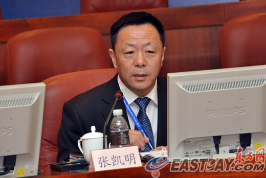 实录吉林省四平市副市长张凯明发言