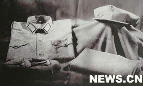 赵品三设计的红军军服