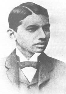 青年时期的甘地