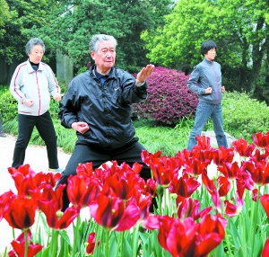上海专类公园陷晨练之困