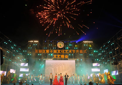 东丽区第十届文化艺术节开幕