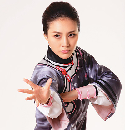 功夫女孩王滢惊艳旧金山