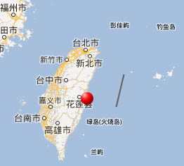 台湾花莲附近海域发生5.3级地震