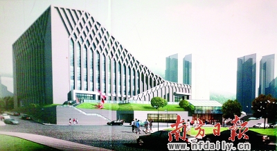 珠海市文化馆效果图