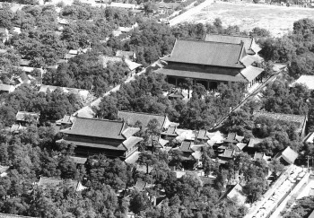 ▲孔庙鸟瞰全景