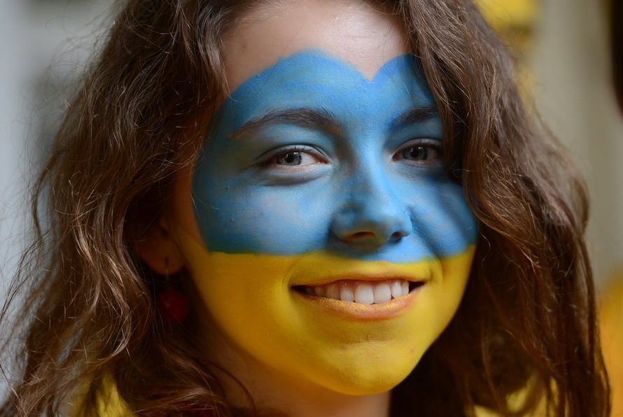 乌克兰美女球迷