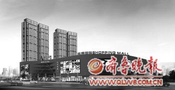 岱宗店外观银座店标。