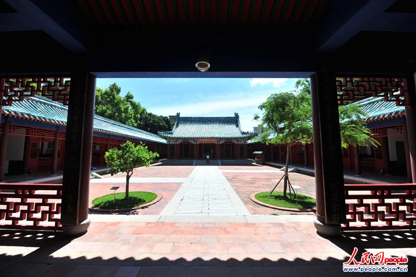 台南延平郡王祠。（摄影：翁奇羽）
