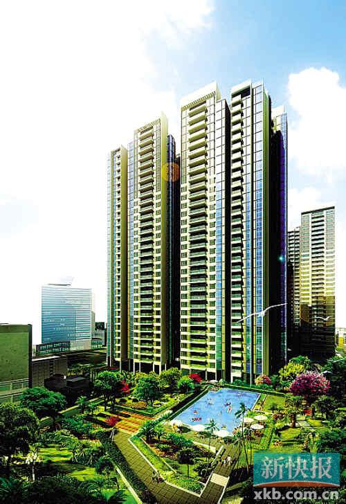 ■保利中环广场效果图。