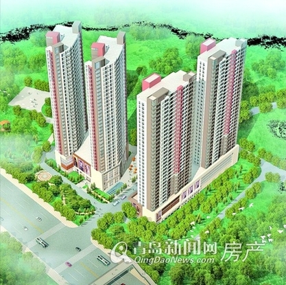 夹岭沟公共租赁住房项目效果图