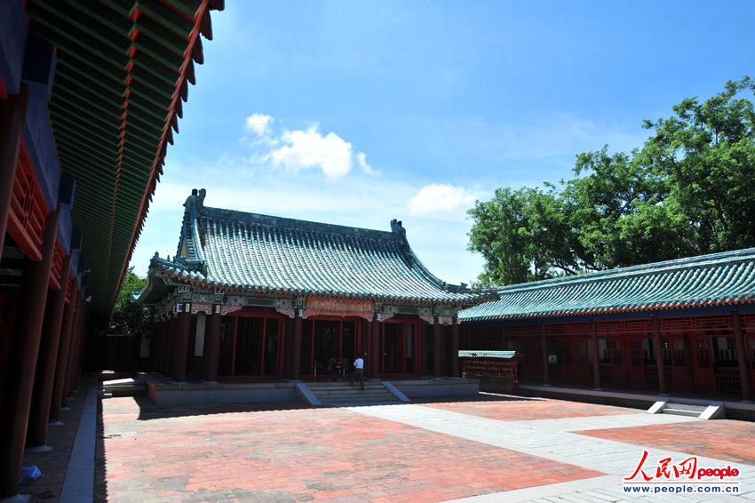 台南延平郡王祠。（摄影：翁奇羽）