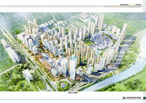 大冲村改造规划图。