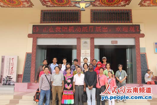 8个发展中国家学员参观云南首个并网发电沼气