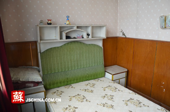 周江疆儿时曾居住过的卧室。