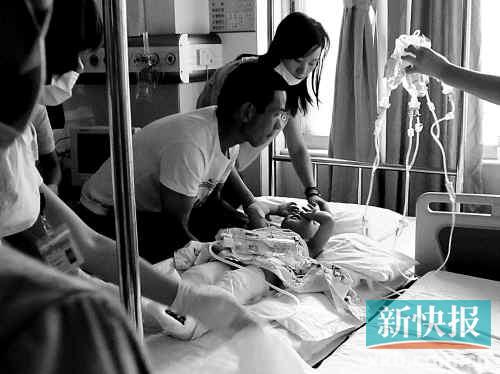 ■医院为小思雯转移病房。新快报记者 陈荣炎 实习生 卢佳/摄