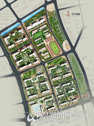 青岛北站配件项目规划图