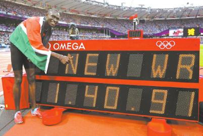 鲁迪沙和他的男子800米新世界纪录。