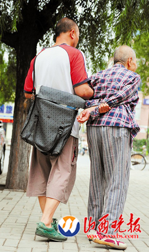 我省62万失能老人如何养老(图)