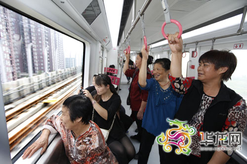 重庆轨道6号线通车试运营 公租房住户出行更方