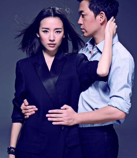 董洁和潘粤明写真