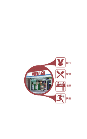 便利店成为便民服务中心