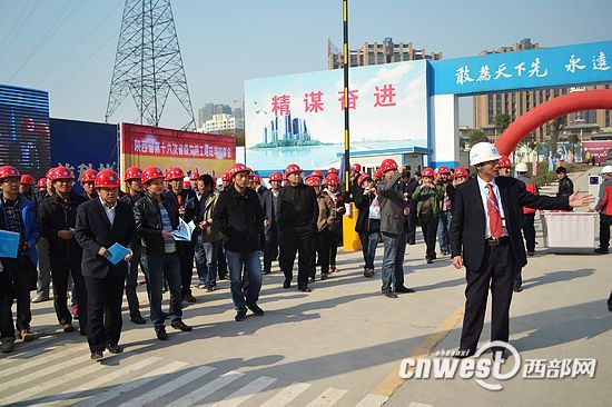 中建三局西北公司两项目成为 样板工程