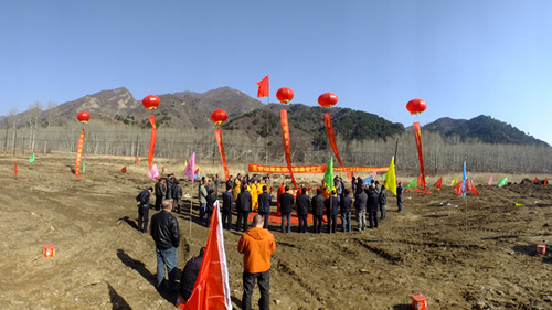 五台山常青中小学今日奠基