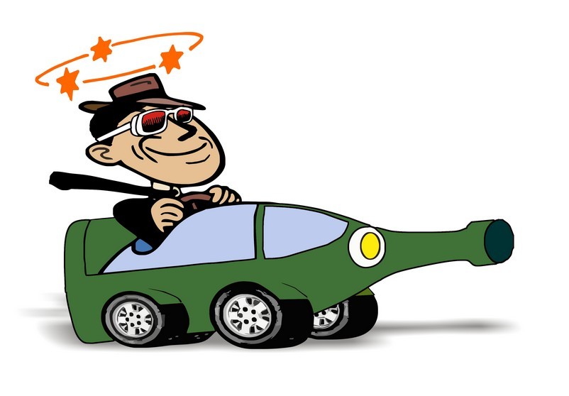 漫画:王志文酒驾