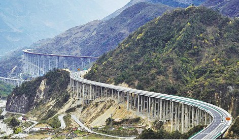 丽攀高速路线图